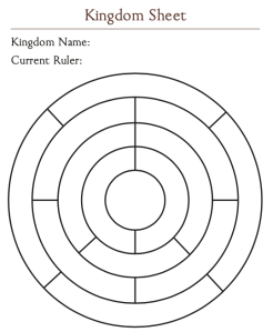 Kingdom sheet