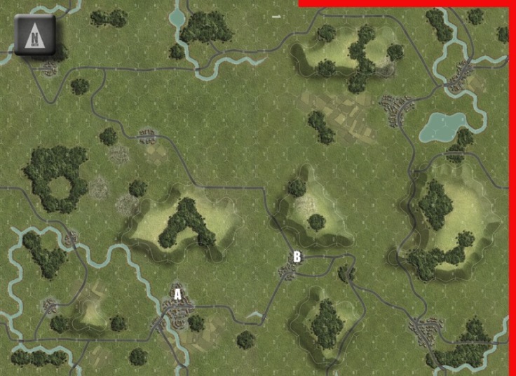 Scenario 1 map