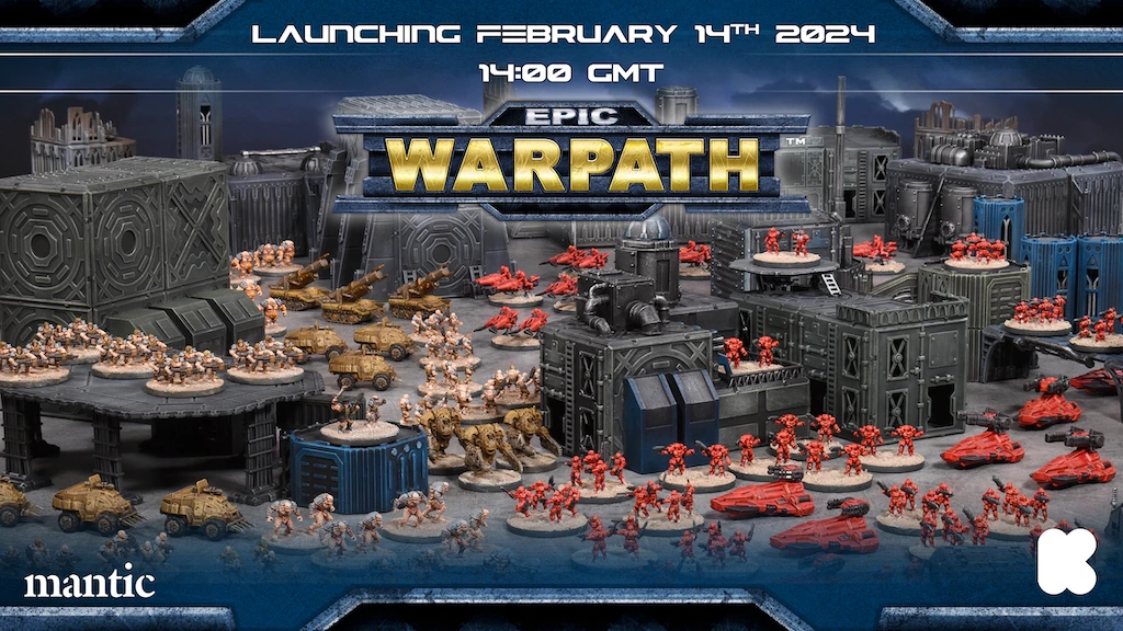 Epic Warpath Kickstarter announcement